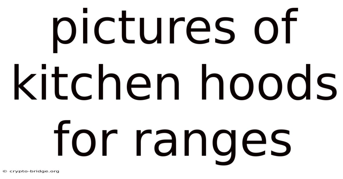 Pictures Of Kitchen Hoods For Ranges